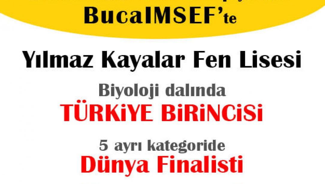 BucaIMSEF Uluslararası Bilim Olimpiyatlarında Türkiye Birincisiyiz!