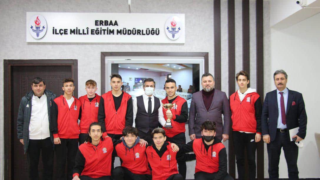 Açı Lisesi Futsal Erkek Takımı'ndan Ziyaret